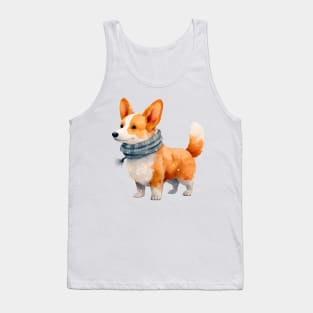 Winter dog Tank Top